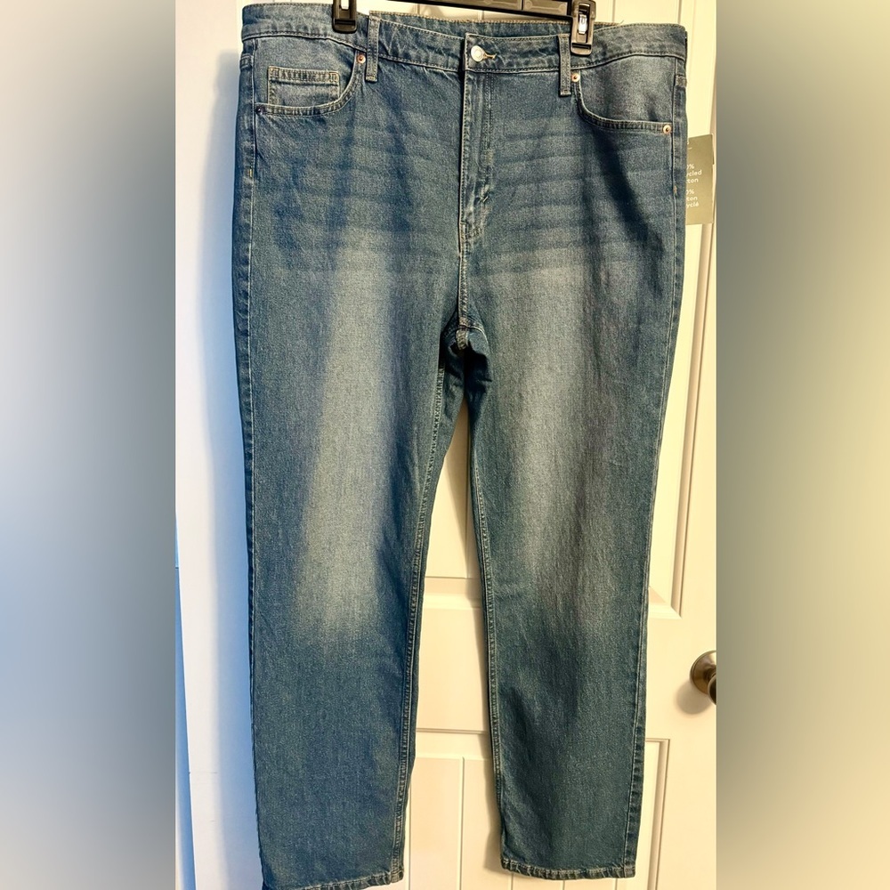 H&M Vintage Straight High Waist Jeans